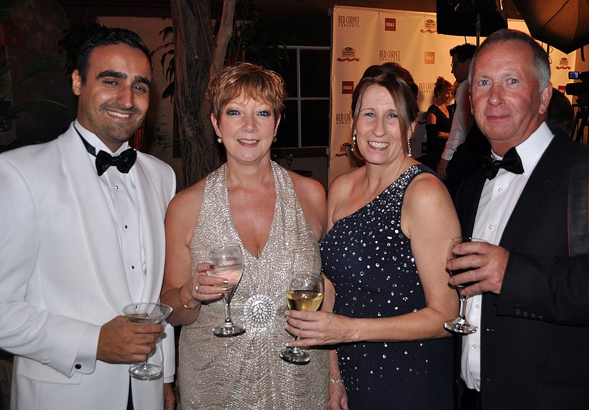 John Day, Sandra Woolnough, Carla Rollinson and Nigel Day