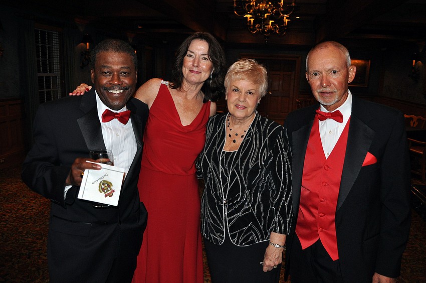 Howard and Deb Sanders with Annette and Paul Seibert