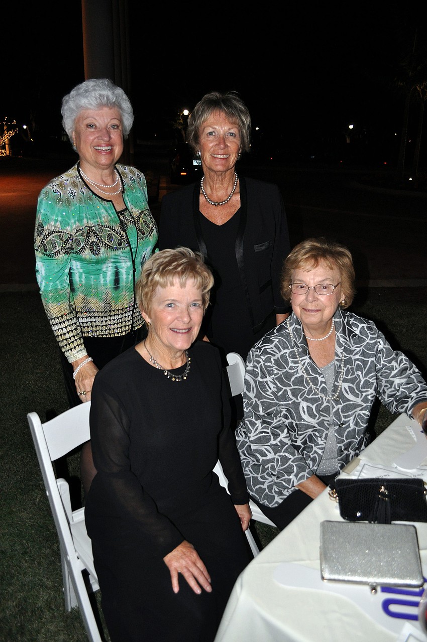 Phyllis Smith and Marjorie Miller with Carol Reimers and Edith Mueller