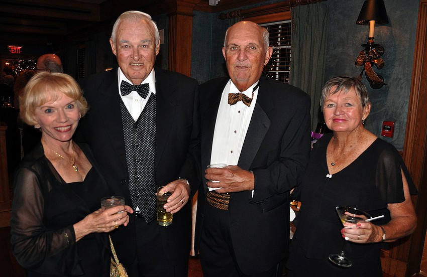 Linda and Russell Duffey with Tom and Ellen Robinson