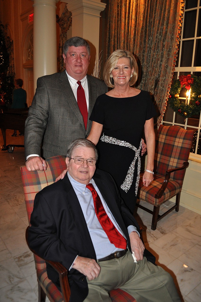 Jay and Becky Mahoney with Tucker Gay