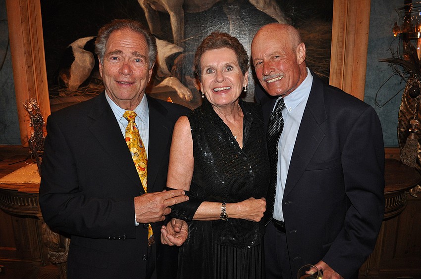 Dr. Frank Pipers with Carol and Dr. Lou Furlong