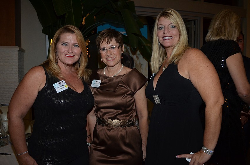 Donna Fluharty, Debbie Berk and Carol Bourbeau