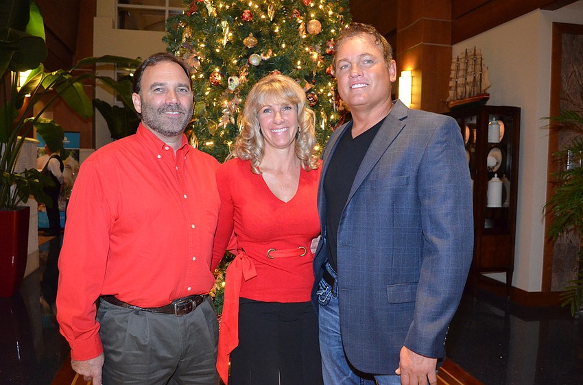 Mike and Deb Ferro with Sam Logan