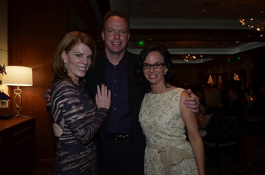 Renee Phinney with Robert and Kim Livengood