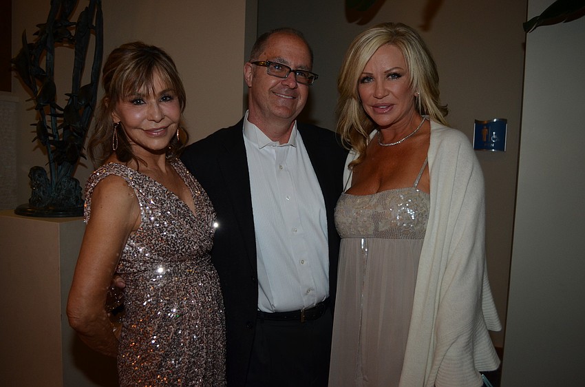 Chris and Kirk Voelker with Joanna Roberti