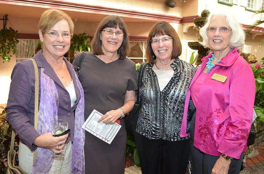 Irene Murray, Barbara Peterson, Julie Whitney and Karin Murphy Huizinga