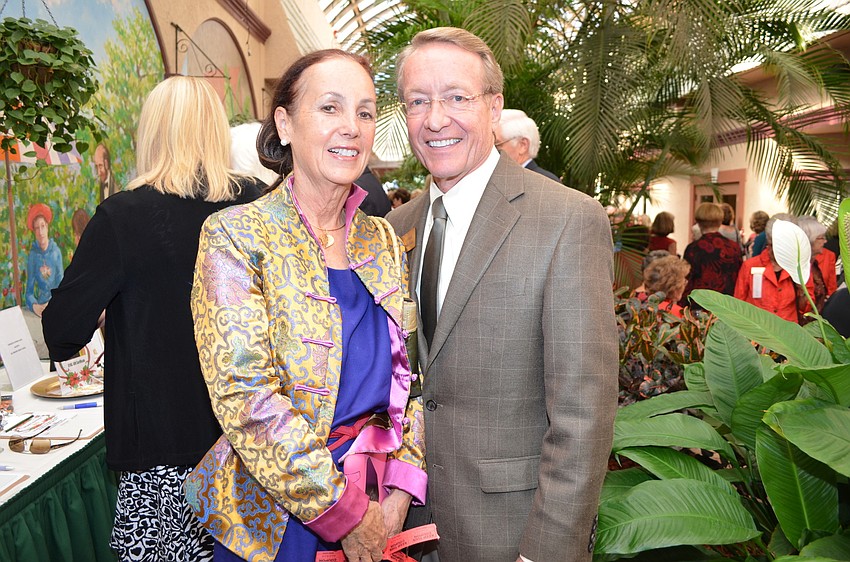 Ann Stevenson and John Halstead