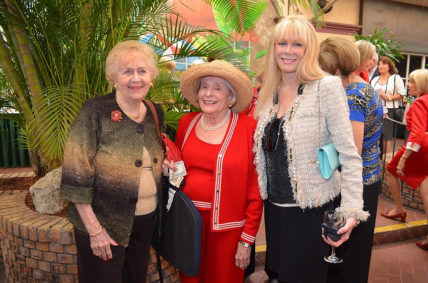 Betty Henry, Nancy Gridley and Bonnie Lancaster