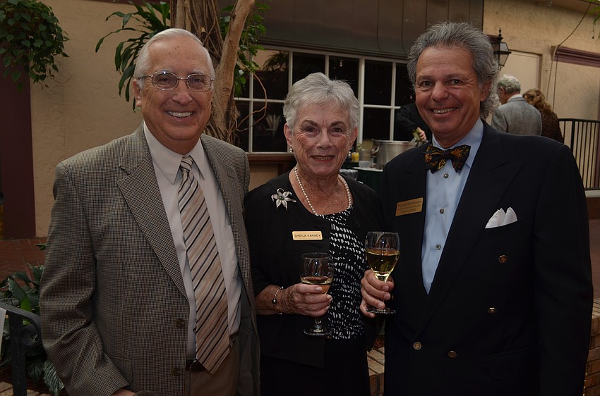 Joe and Sheila Vardy with Richard DeGennaro