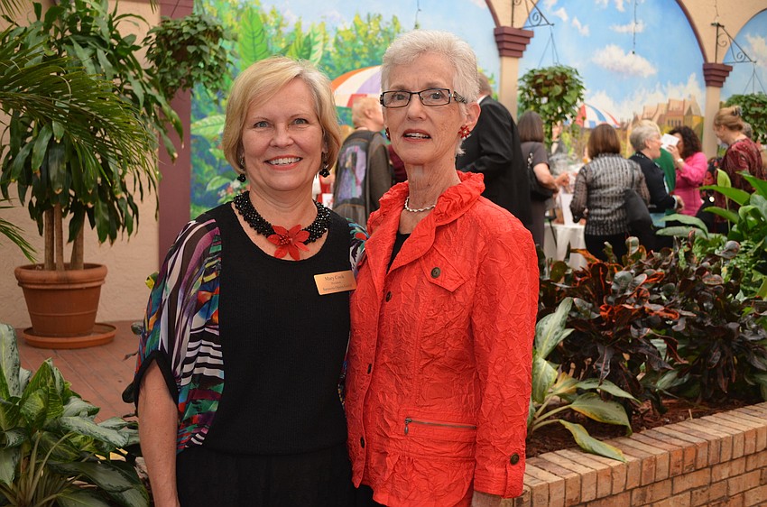 Guild President Mary Cook and First Vice President Barbara Oâ€™Connor