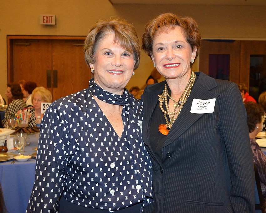 Fran Lambert and Joyce Cooper