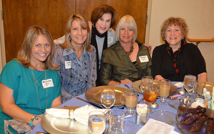 Michelle Mallitz, Libby Mallitz, Alice Shwom, Sharyn Nassau and Rookie Shifrin