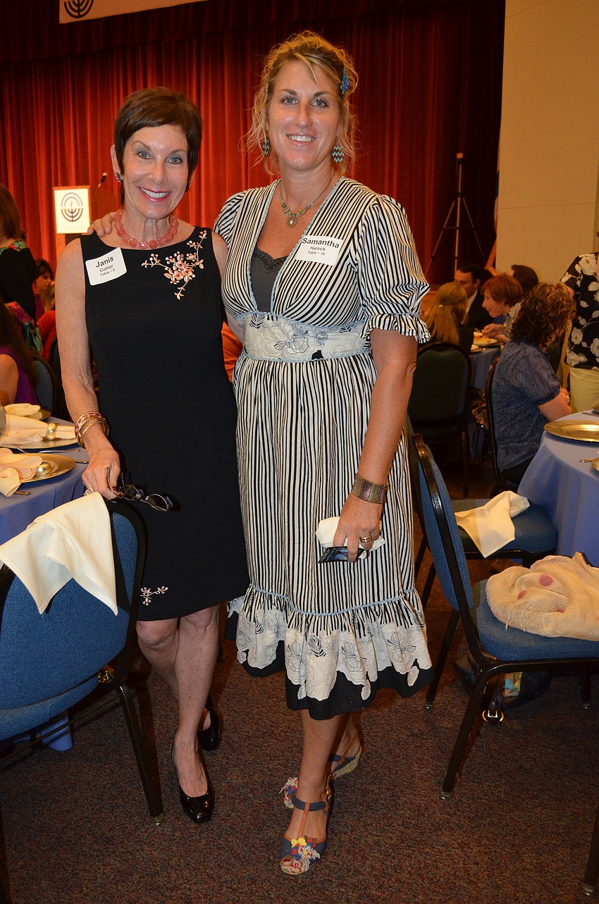 Janis Collier and Samantha Hersch