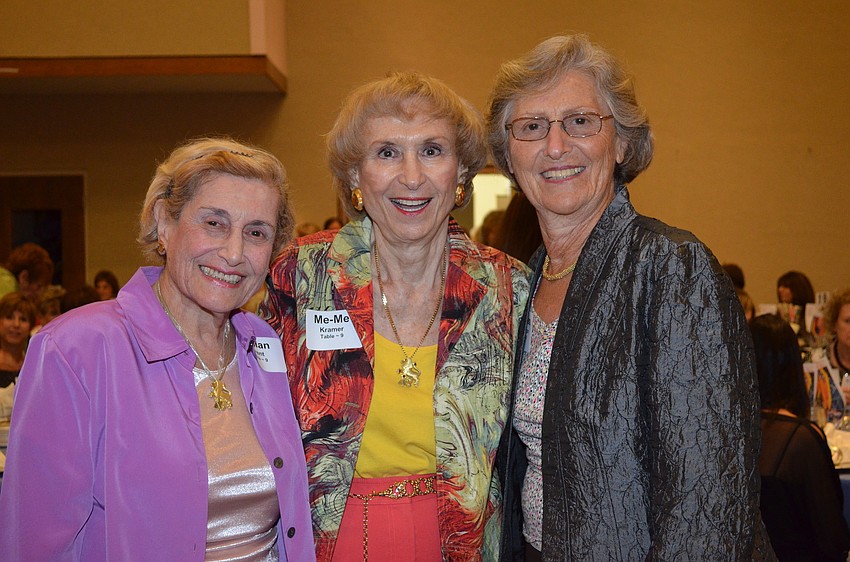 Lillian Brent, Me-Me Kramer and Barbara Hellerman