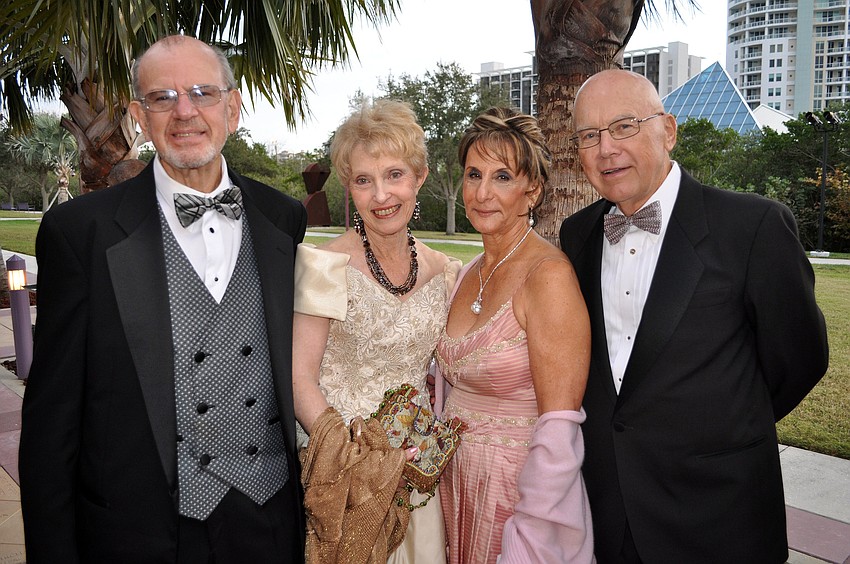 Dr. Herbert and Dr. Anita Cohen with Jean Griffin and Bob Hanson