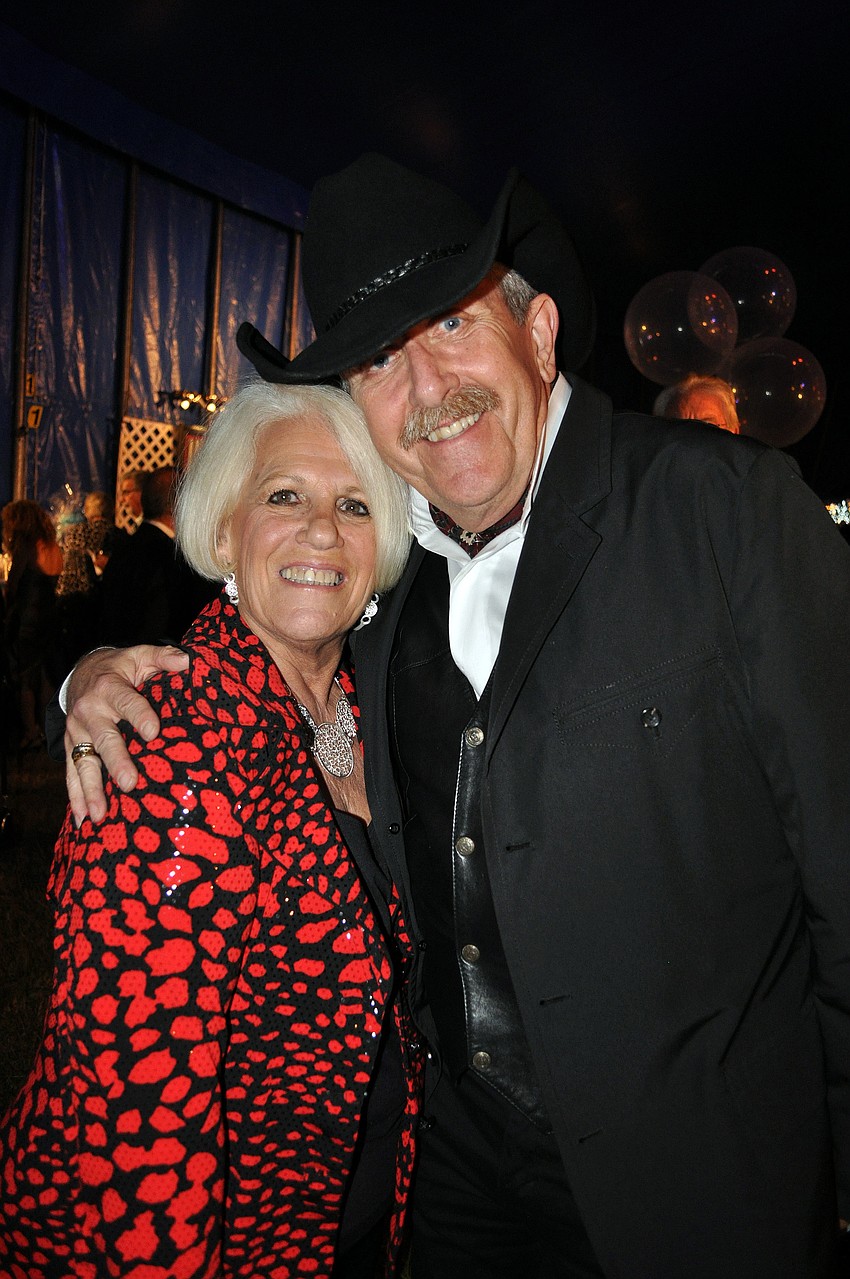 Marlene Hauck and Phil King