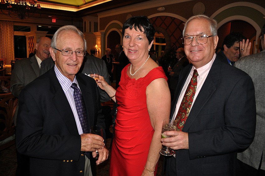Harry Lifsec with Ellen and Richard Klein