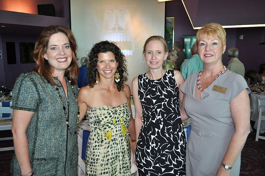 Retta Wagner, Karen Varone, Julie Reboul and Mary Anne Servian