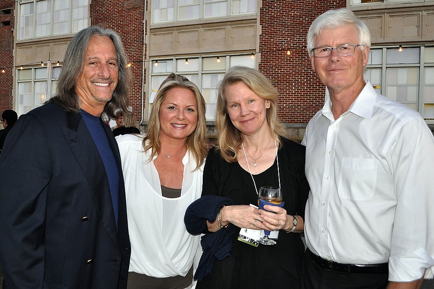 Robert and Shannon Warren with Linda and Patrick Dougherty
