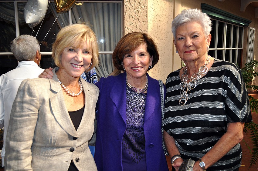 Cynthia Wright, Joan Shuster and Bobbi Henig