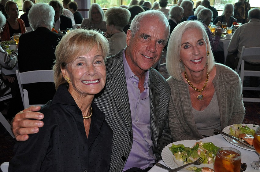Jean Martin with John and Mary Ann Meyer