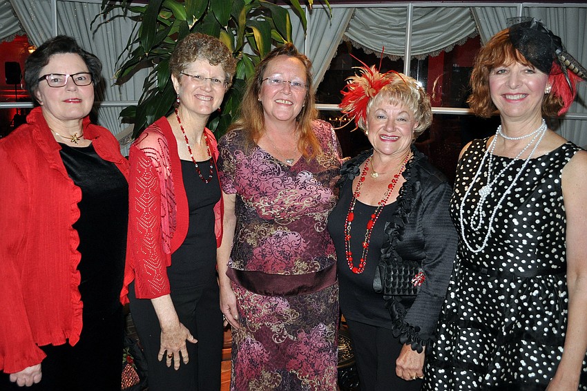 Nancy Paul, Sue Key, Dorie Snook, AJ Janson and Hollee Hulderman