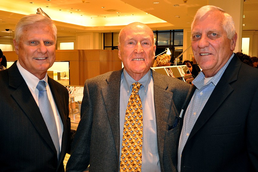 Mack Reid, Neil Saunders and Carol Weeks