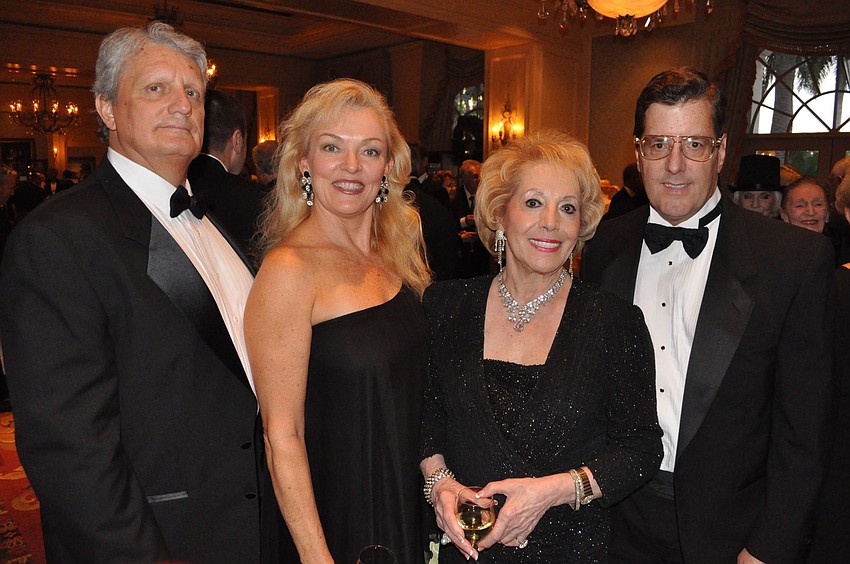 Wayne and Patti Lee Curtis with Lee Peterson and David Peeterson