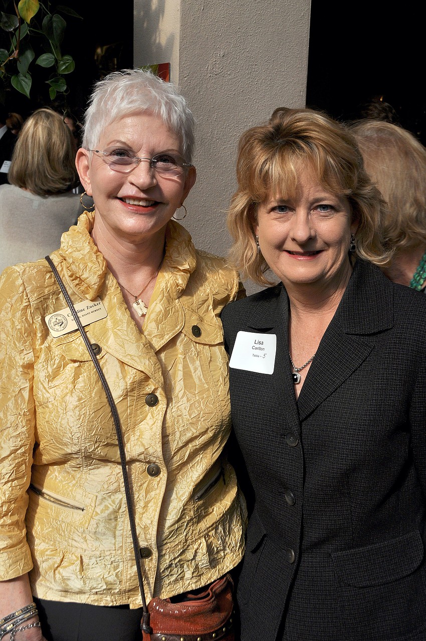 Caroline Zucker and Lisa Carlton