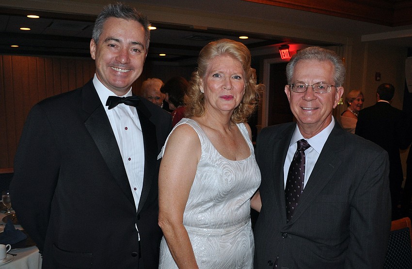 Greg Parry with Kristi and Johnny Greenslade