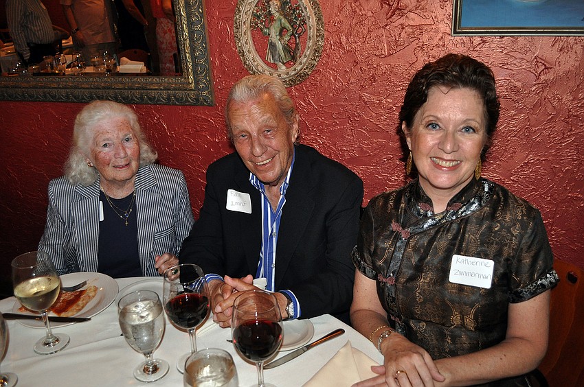 Mary and Flavio Imhof with their daughter Katherine Zimmerman