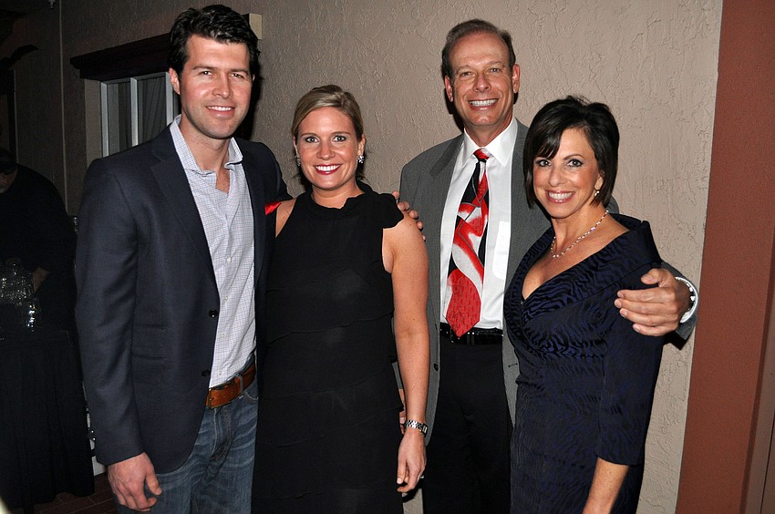 Dan and Ellen Laubusch with Larry and Lisa Press