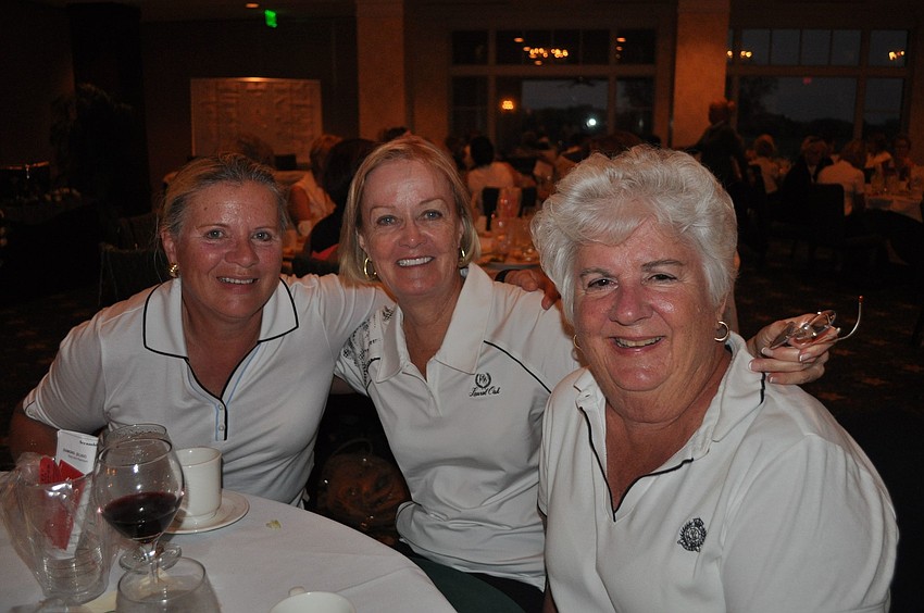 Maureen Stewart, Jackie Blanchard and Jody Linquist
