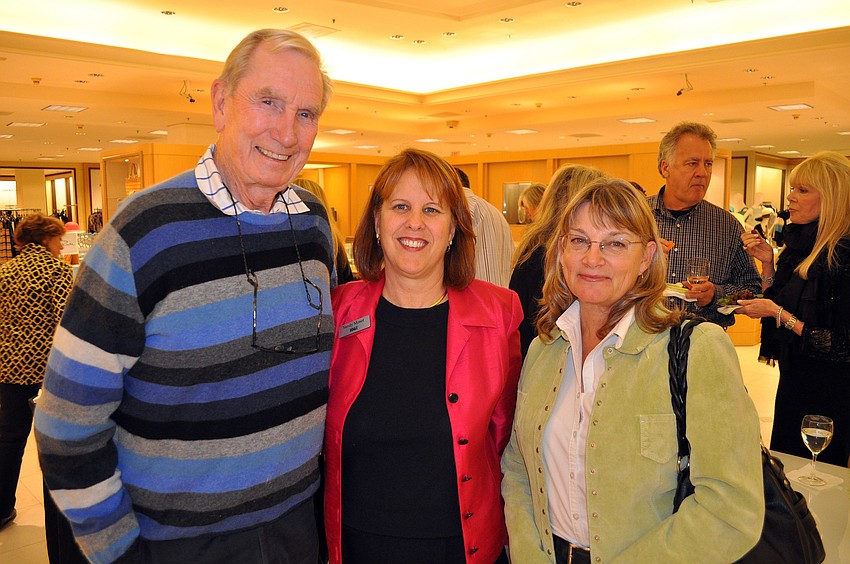 Howard Brooks, Sandy Moser and June Sampey