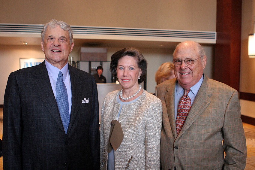 Phil Kaltenbacher with Cornelia and Dick Matson