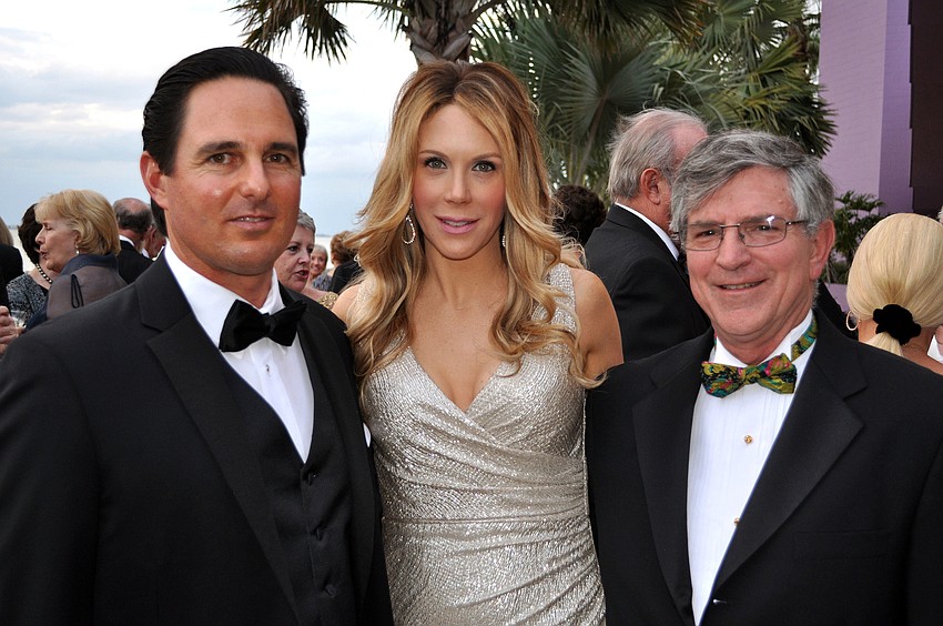 Paul and Courtney Tarantino with Bob Lowenthal