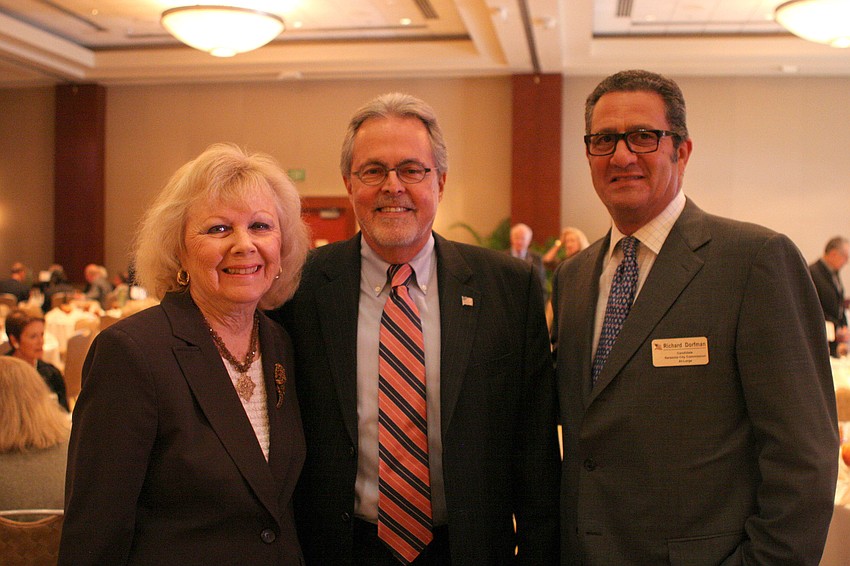 Carol Caprio, Joe Barbetta and Richard Dorfman