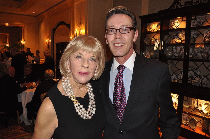 Gloria Moss and Jim Helmich