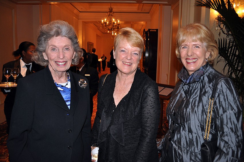 Alice Rau, Carolyn Johnson and Barbara Siemer