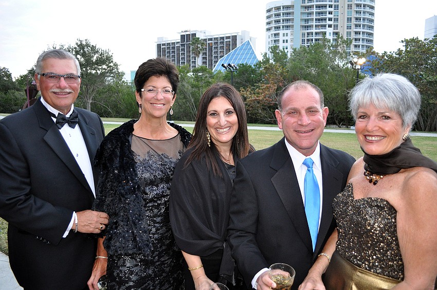 Mike and Karen Valentino with Lori and Marty Haberer and Edie Chaifetz