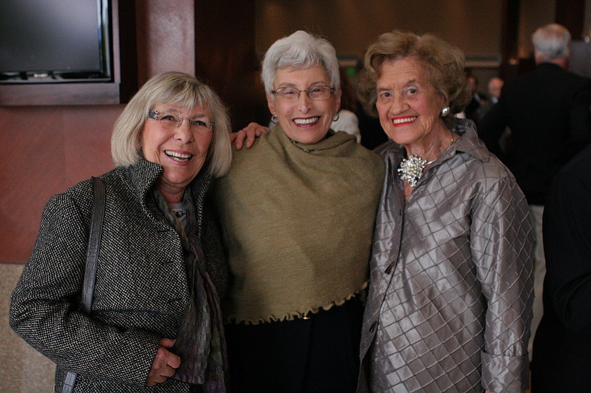 Gerri Aaron, Carol Green and Betty Schoenbaum