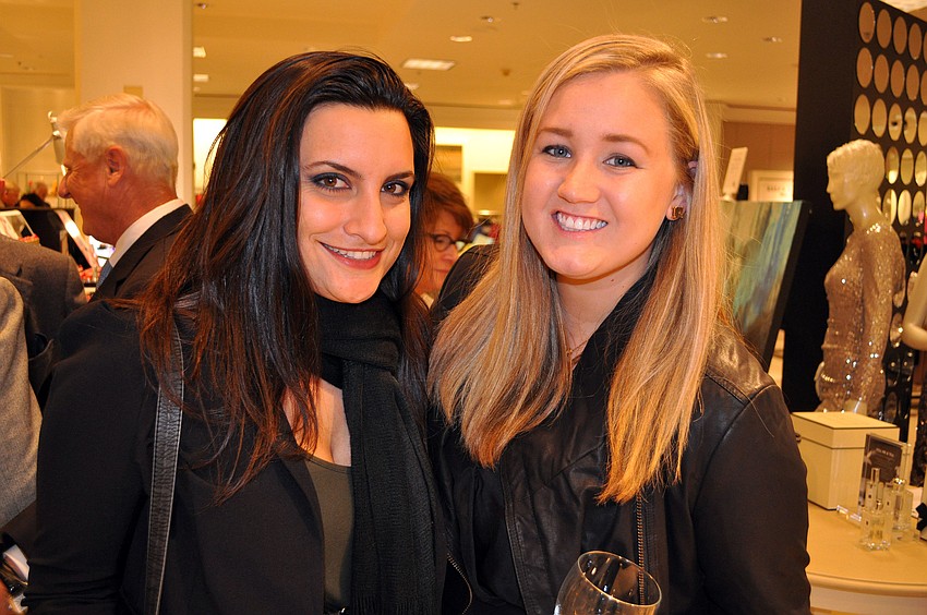 Liz Kallinosis and Ashley Hawkins