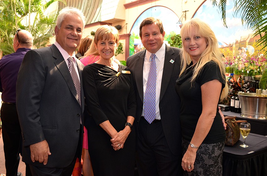 Dan Dannheisser and Karin Gustafson with Kurt and Charlotte Stringfellow