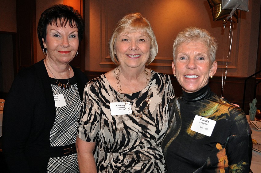 Lenore DeMeo, Annette Fraczak and Cynthia Loughlin