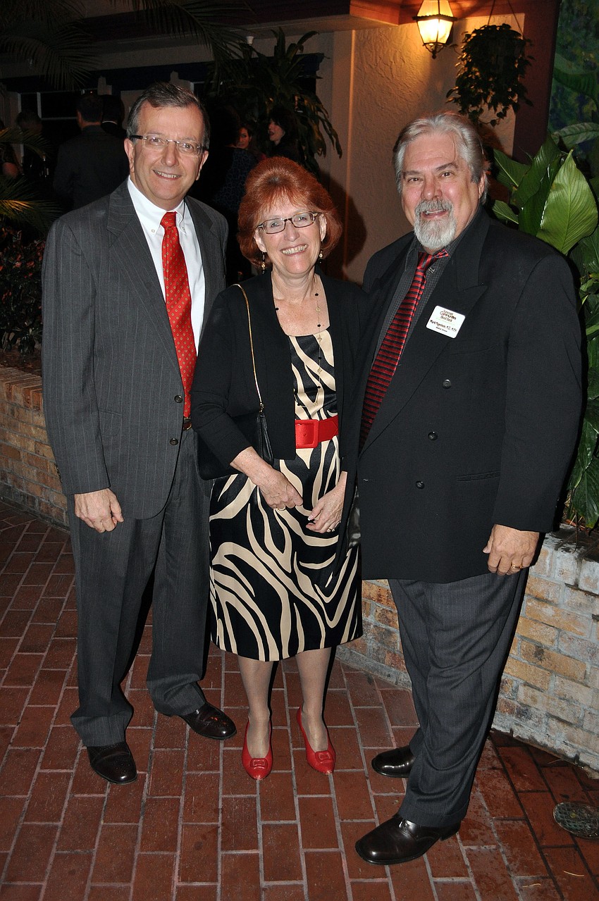 Dr. Jim and Jan Fiorica with Dr. Mark Magenheim