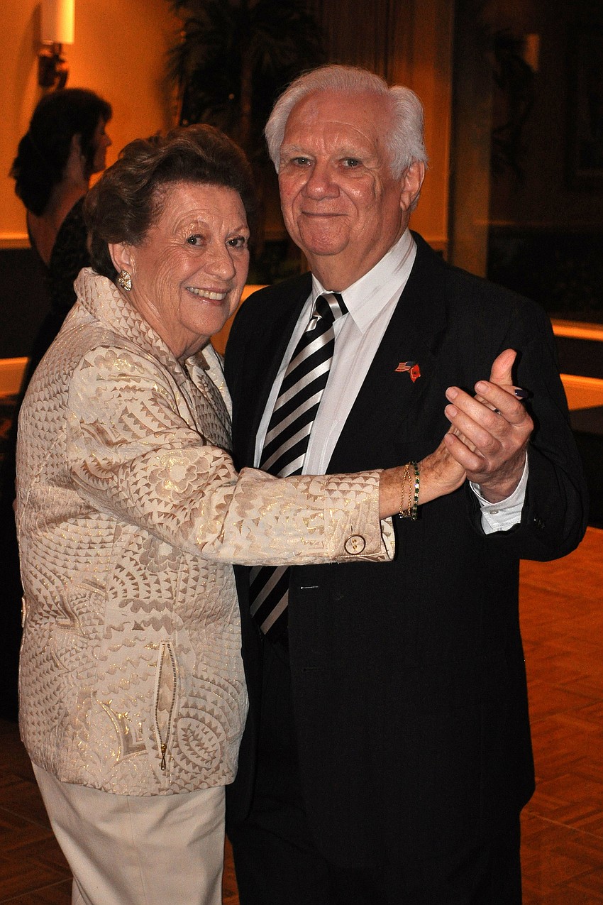 Beverly and Ray Broth dance to the Scott Blum Orchestra