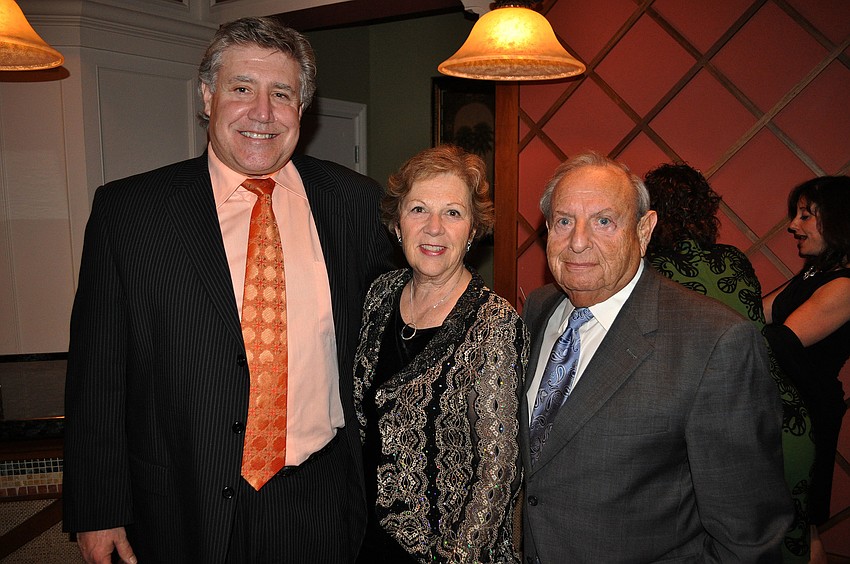 John Strotbeck with Judy and Dr. Elliott Sauertieg