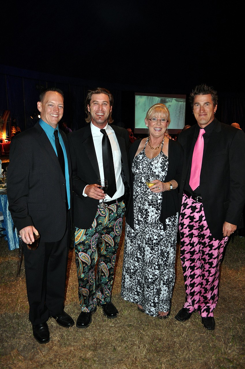 Lonnie Bauler, Eric Manzi, Karen Smith-Lovejoy and Sean Gorathy