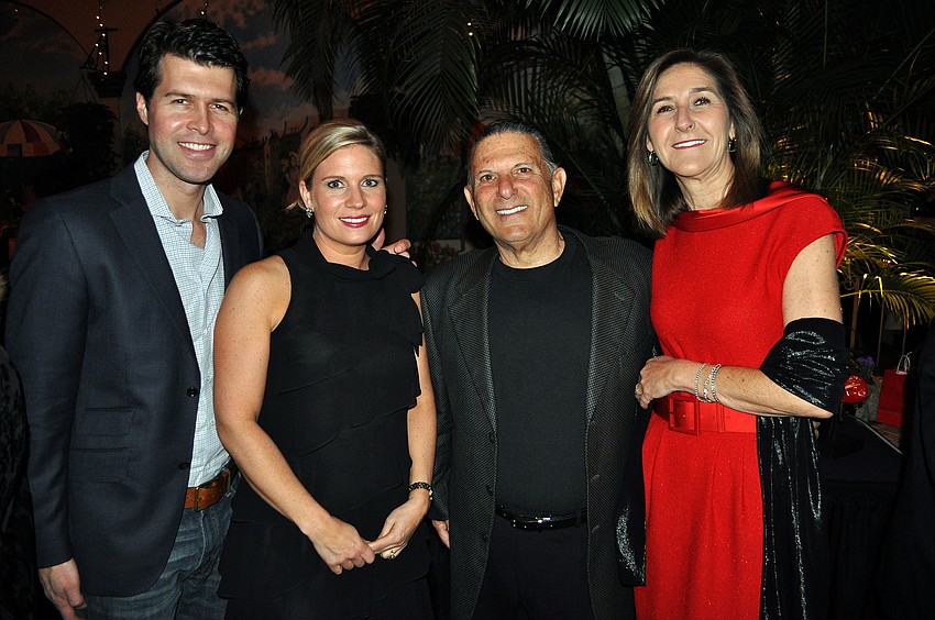 Dan and Ellen Laubusch with Steve and Dr. Caryn Silver